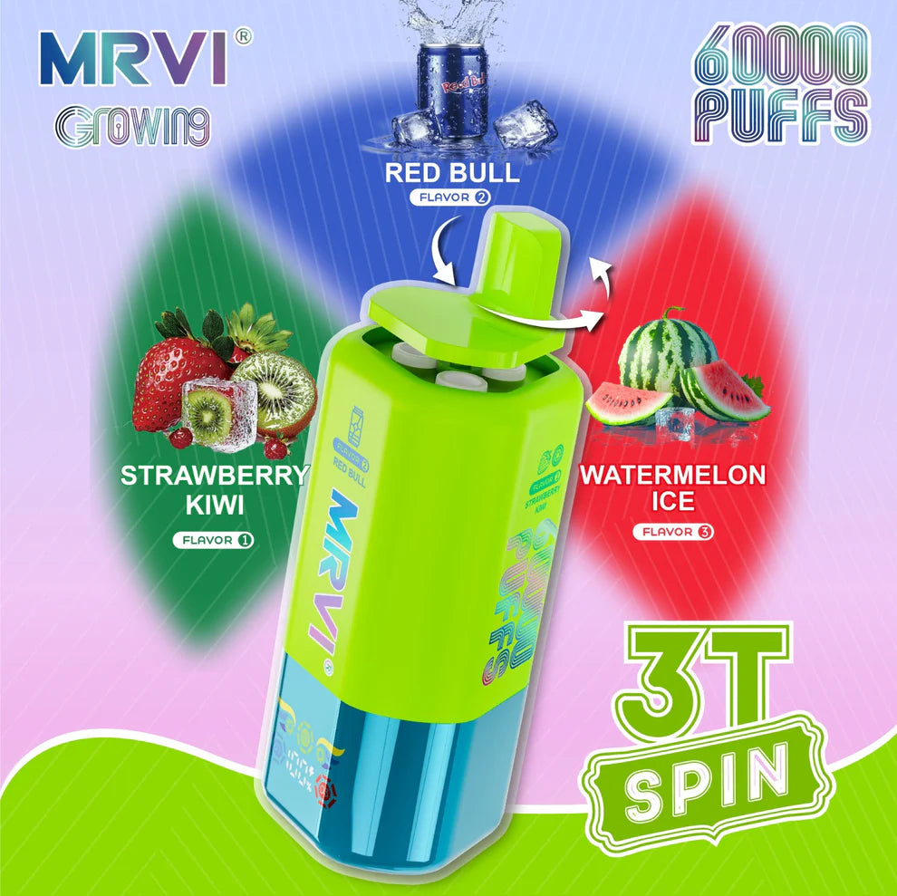 MRVI 60.000 Puffs - Vape 3 en 1