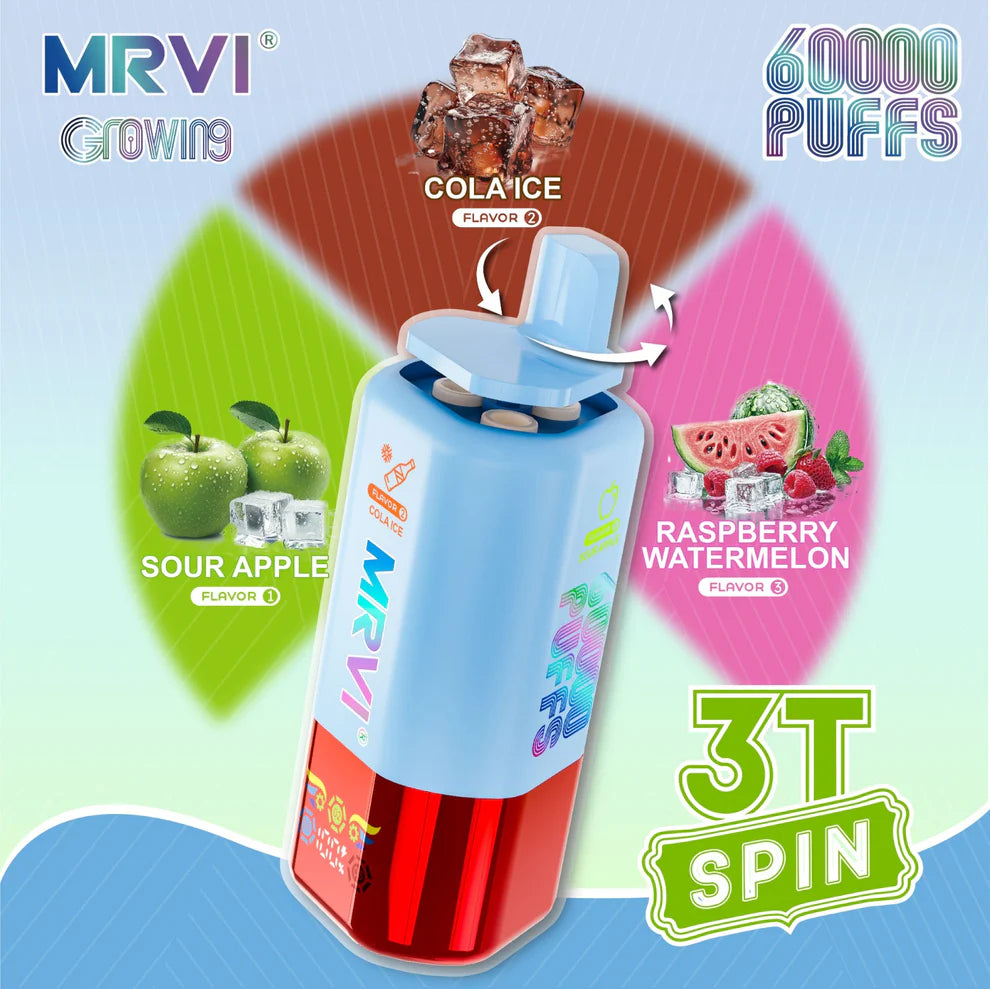 MRVI 60.000 Puffs - Vape 3 en 1