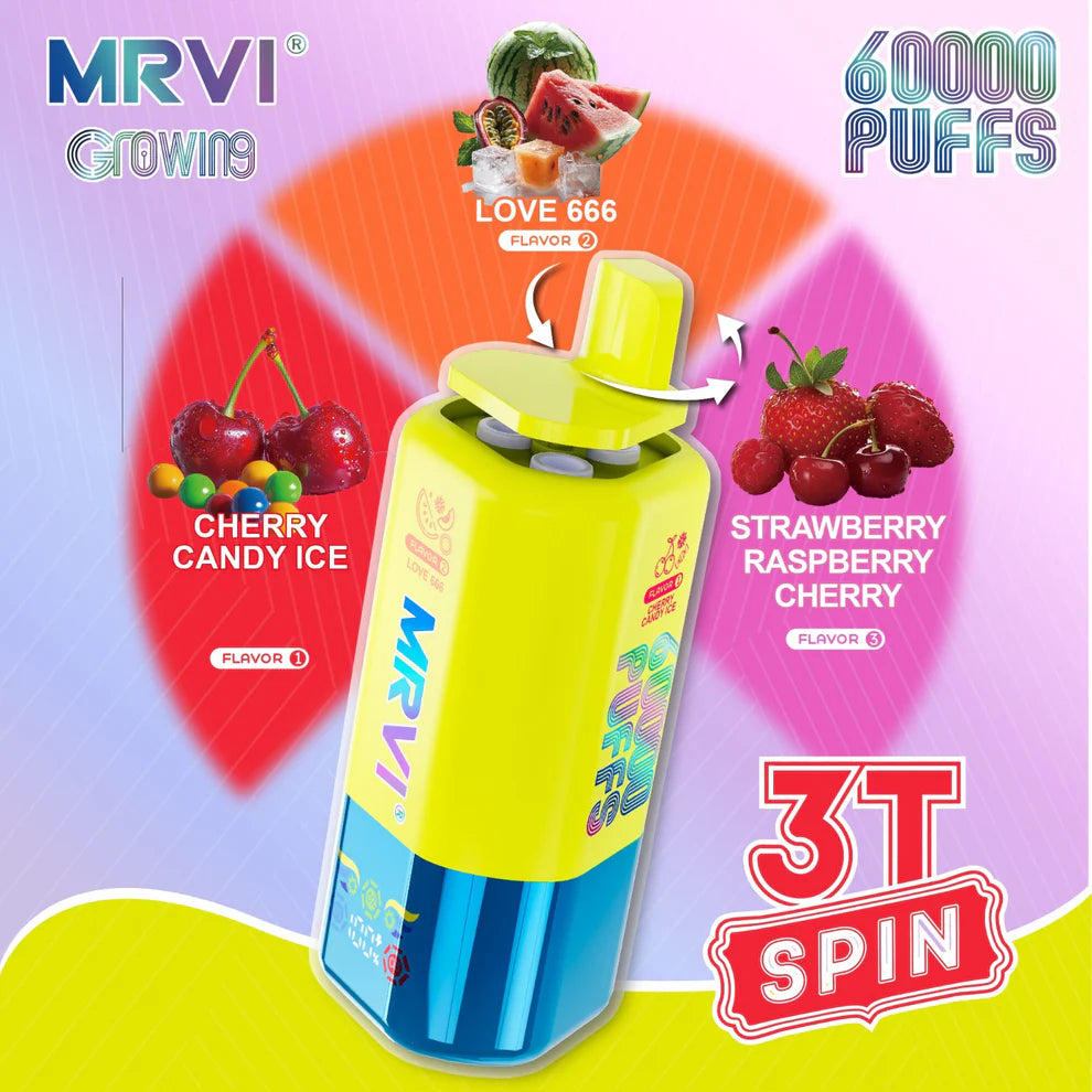 MRVI 60.000 Puffs - Vape 3 en 1