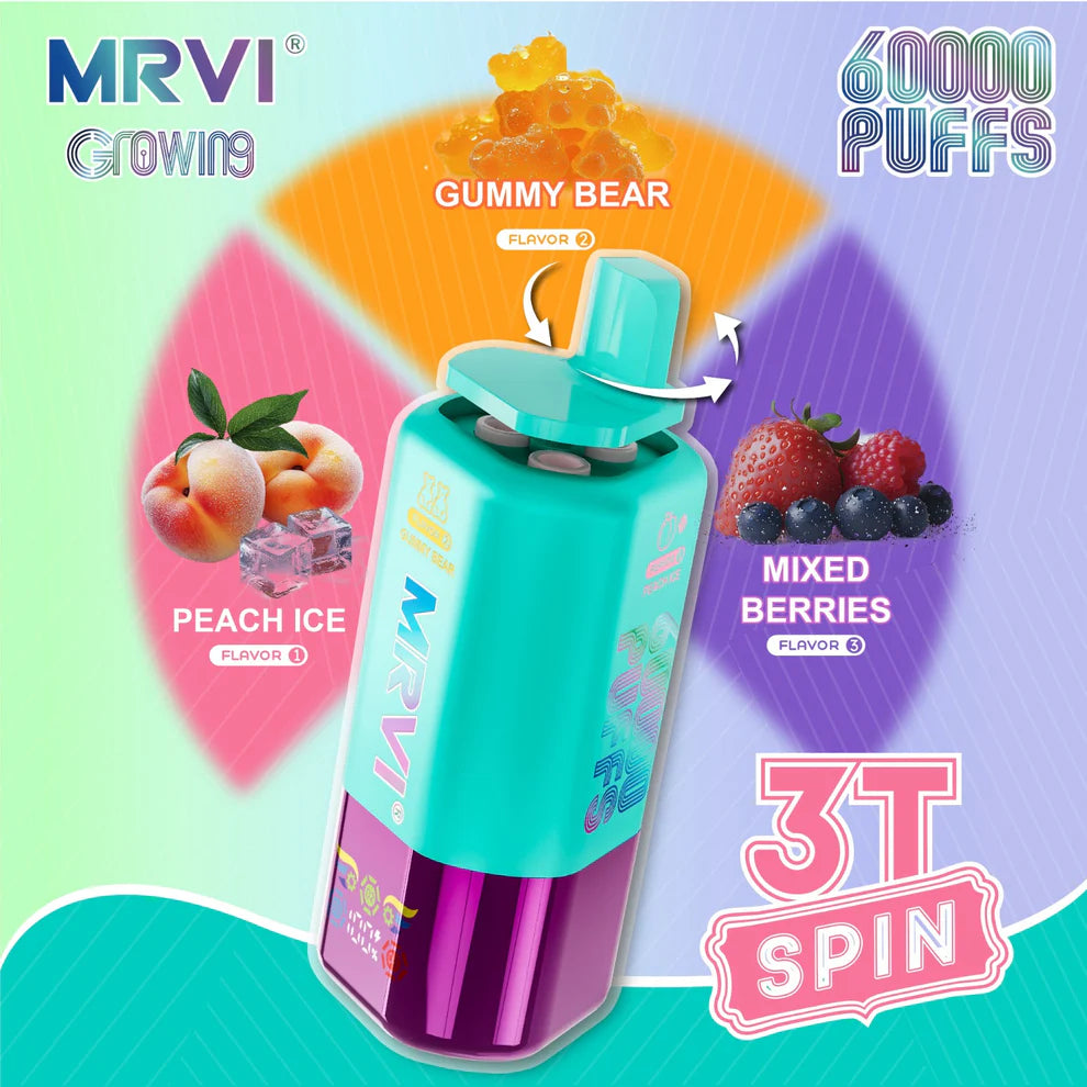 MRVI 60.000 Puffs - Vape 3 en 1
