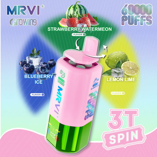 MRVI 60.000 Puffs - Vape 3 en 1