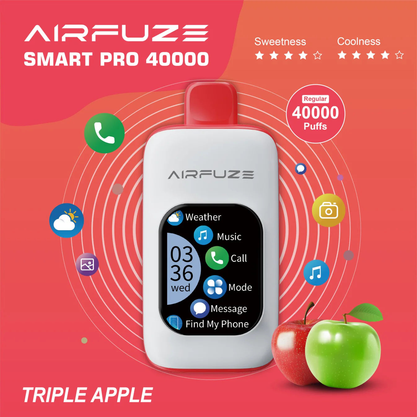 Airfuzze 40.000 Puffs