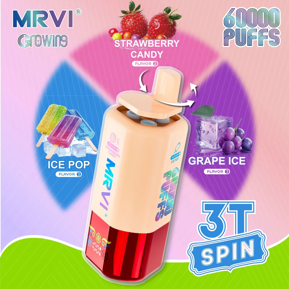MRVI 60.000 Puffs - Vape 3 en 1