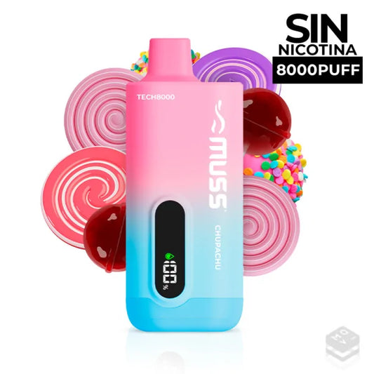 Muss Tech 8000 Puffs - Zero Nicotina