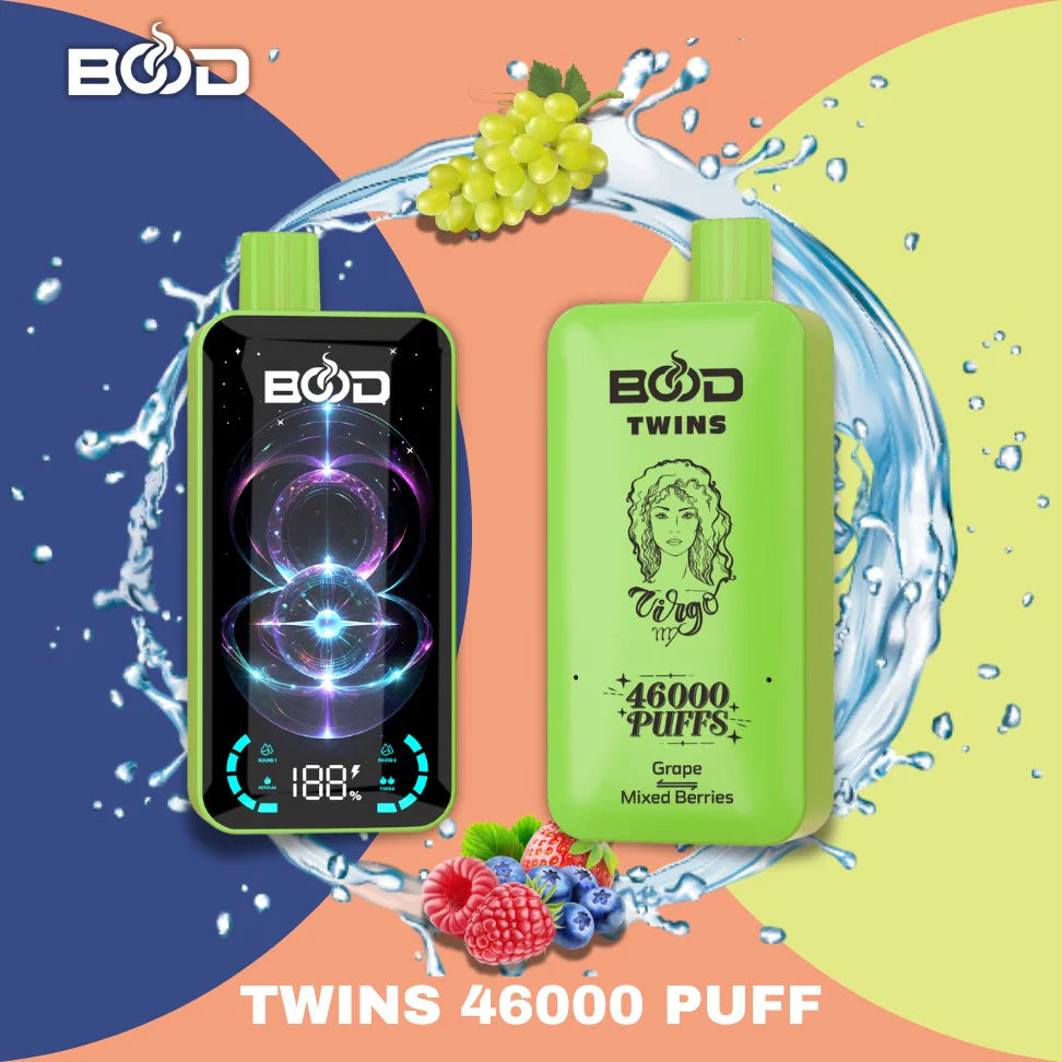 Bood Twins 46.000 Puffs - Vape 2 en 1