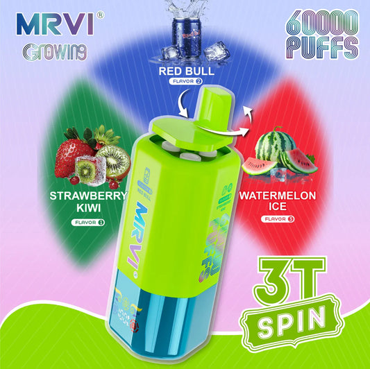 MRVI 60.000 Puffs - Vape 3 en 1