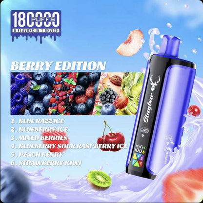 Stagbar 180.000 Puffs - Vape 6 sabores en 1