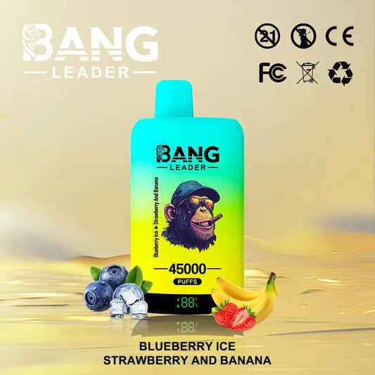 Bang Leader 45K - Arándano Helado - Fresa y Plátano