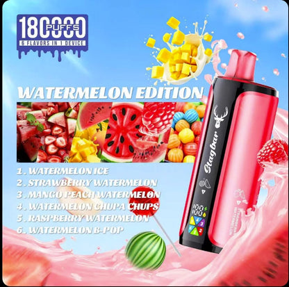 Stagbar 180.000 Puffs - Vape 6 sabores en 1