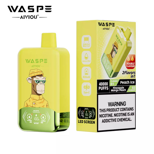 Waspe Aiviou 40K - Melocotón Helado - Piña Mango