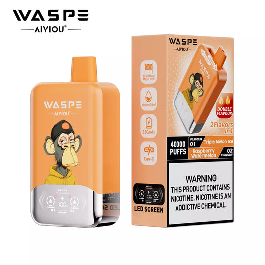 Waspe Aiviou 40K - Triple Melón Helado - Frambuesa Sandía