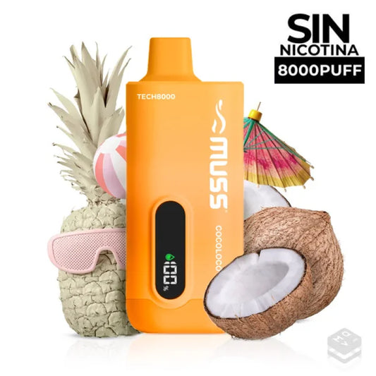 Muss Tech 8000 Puffs - Zero Nicotina