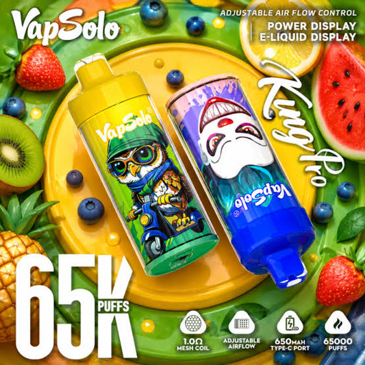 Vapsolo 65000 Puffs - Un Solo Sabor